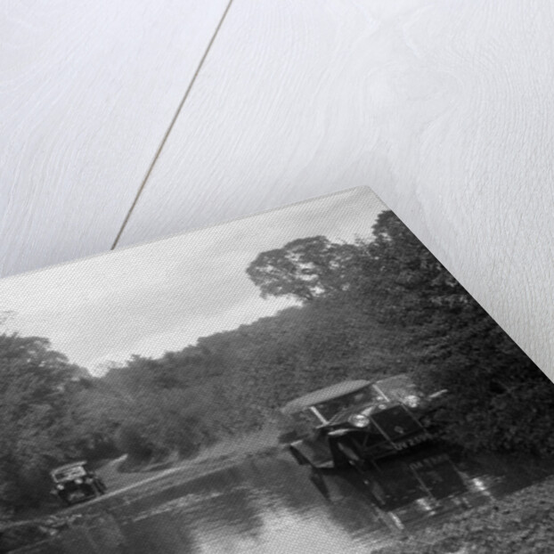 Lancia Lambda taking part in the Bugatti Owners Club car treasure hunt, 25 October 1931 by Bill Brunell