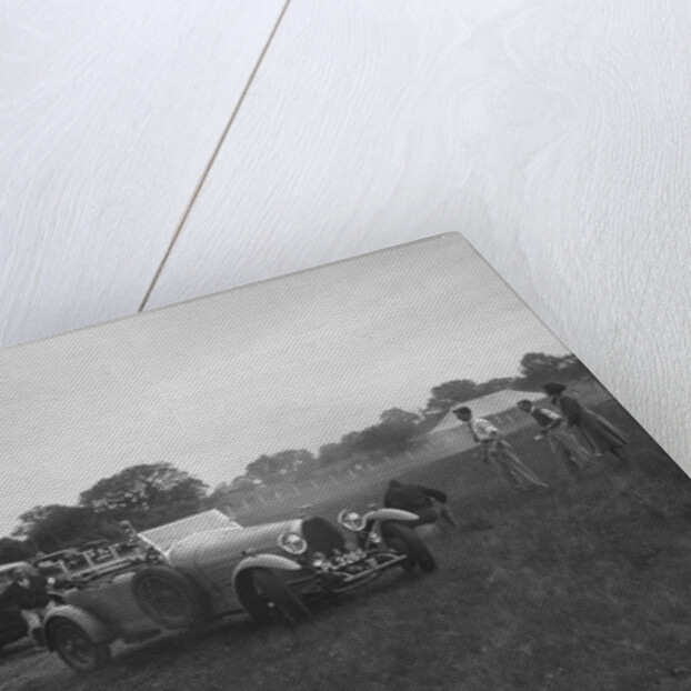 Bugatti Type 44 and Alvis FWD taking part in the Bugatti Owners Club gymkhana, 5 July 1931 by Bill Brunell