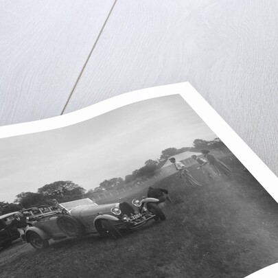 Bugatti Type 44 and Alvis FWD taking part in the Bugatti Owners Club gymkhana, 5 July 1931 by Bill Brunell