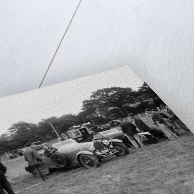 Two Bugatti Type 44s taking part in the Bugatti Owners Club gymkhana, 5 July 1931 by Bill Brunell