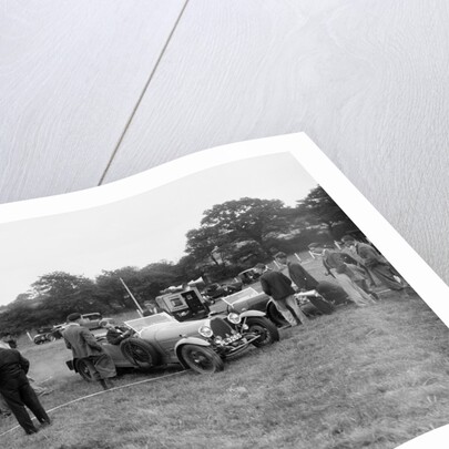 Two Bugatti Type 44s taking part in the Bugatti Owners Club gymkhana, 5 July 1931 by Bill Brunell