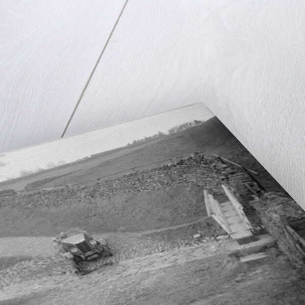 Kitty Brunell road testing a MG 18/80, Tan Hill, Yorkshire, April 1931 by Bill Brunell