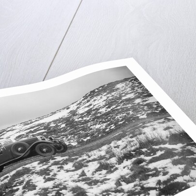 Kitty Brunell road testing a MG 18/80, April 1931 by Bill Brunell