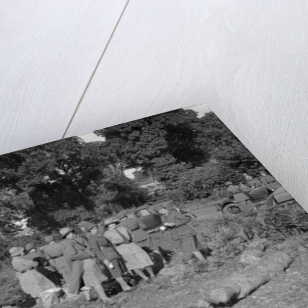 Women at a First Aid Nursing Yeomanry (FANY) trial or rally, 1931. by Bill Brunell