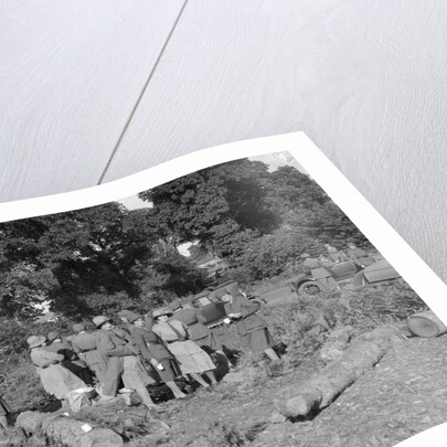 Women at a First Aid Nursing Yeomanry (FANY) trial or rally, 1931. by Bill Brunell