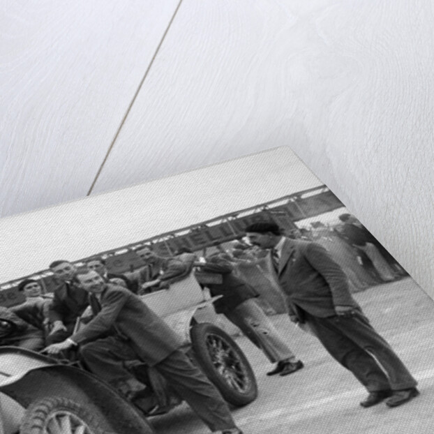 Mercedes, winner of the 1906 Ballinaslaughter Hill Climb, Old Crocks Race, Brooklands, 1931 by Bill Brunell