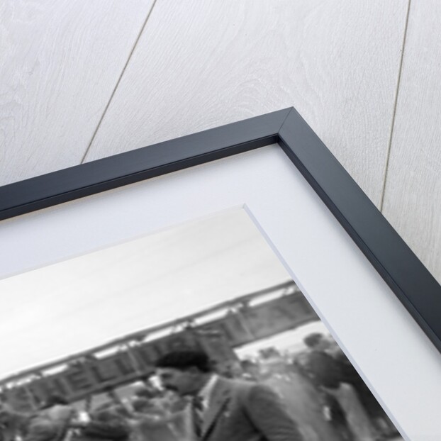 Mercedes, winner of the 1906 Ballinaslaughter Hill Climb, Old Crocks Race, Brooklands, 1931 by Bill Brunell