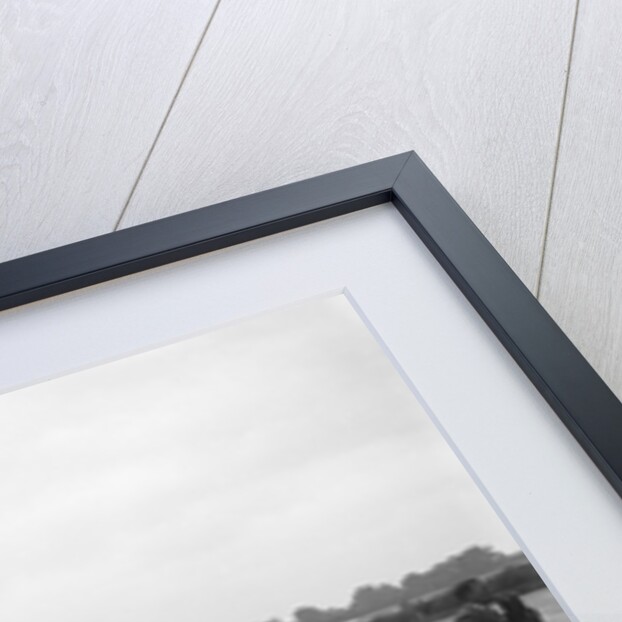 Cars on the starting grid for the Brighton & Hove Motor Club High Speed Trial, Brooklands, c1931 by Bill Brunell
