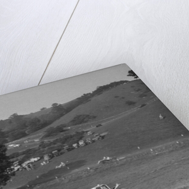 Candidi Provocatores team Singer Le Mans at the Singer CC Rushmere Hill Climb, Shropshire 1935 by Bill Brunell
