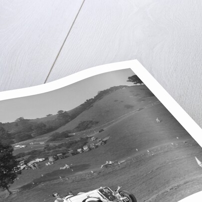 Candidi Provocatores team Singer Le Mans at the Singer CC Rushmere Hill Climb, Shropshire 1935 by Bill Brunell