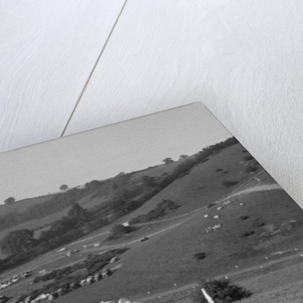 Singer competing in the Singer CC Rushmere Hill Climb, Shropshire 1935 by Bill Brunell