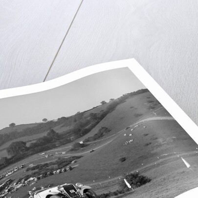 Singer competing in the Singer CC Rushmere Hill Climb, Shropshire 1935 by Bill Brunell