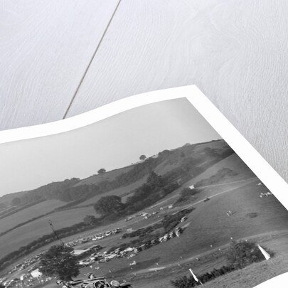 Fiat Balilla 508S competing in the Singer CC Rushmere Hill Climb, Shropshire 1935 by Bill Brunell