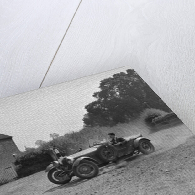 Bugatti Type 30 competing in the Singer CC Rushmere Hill Climb, Shropshire 1935 by Bill Brunell