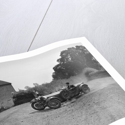 Bugatti Type 30 competing in the Singer CC Rushmere Hill Climb, Shropshire 1935 by Bill Brunell