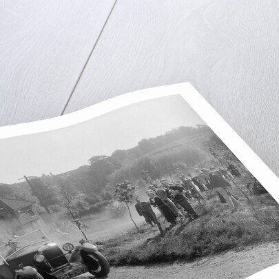 Riley with tourer body, Bugatti Owners Club Hill Climb, Chalfont St Peter, Buckinghamshire, 1935 by Bill Brunell