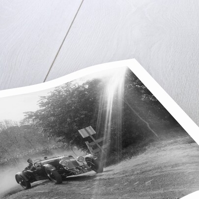 Aston Martin, Bugatti Owners Club Hill Climb, Chalfont St Peter, Buckinghamshire, 1935 by Bill Brunell