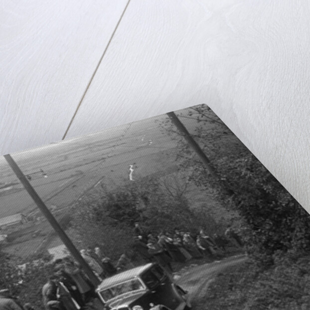 1934 Standard Ten taking part in a Standard Car Owners Club trial by Bill Brunell