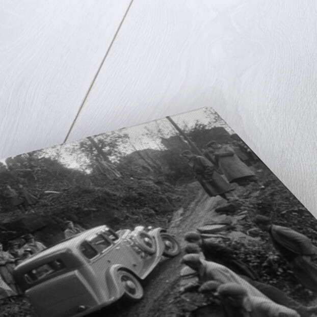 1934 Standard Sixteen taking part in a Standard Car Owners Club trial by Bill Brunell