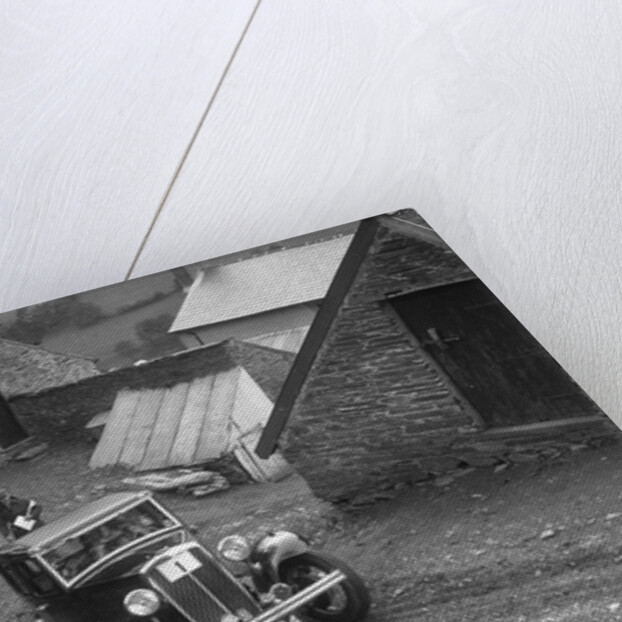 1933 Standard saloon taking part in a Standard Car Owners Club trial by Bill Brunell