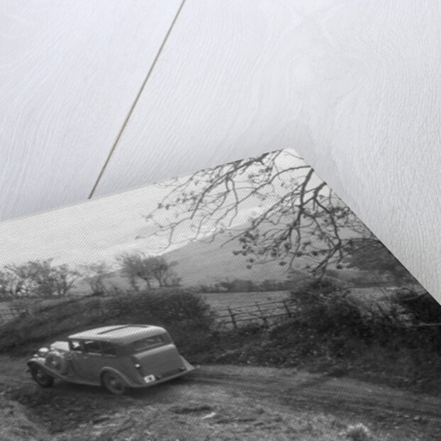 1934 Standard Sixteen taking part in a Standard Car Owners Club trial by Bill Brunell