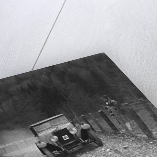 Alfa Romeo RLS of PC Wheeler competing in the Inter-Varsity Trial, November 1931 by Bill Brunell