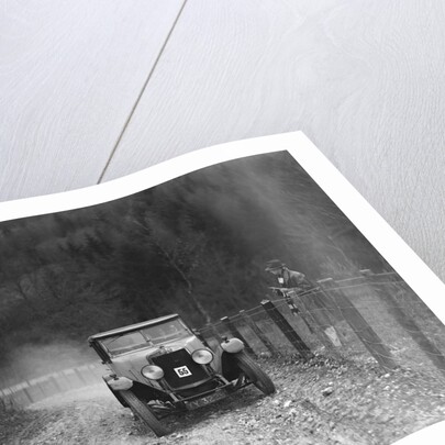 Alfa Romeo RLS of PC Wheeler competing in the Inter-Varsity Trial, November 1931 by Bill Brunell