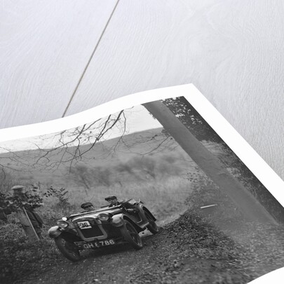 Austin Ulster of WGE Rushworth competing in the Inter-Varsity Trial, November 1931 by Bill Brunell