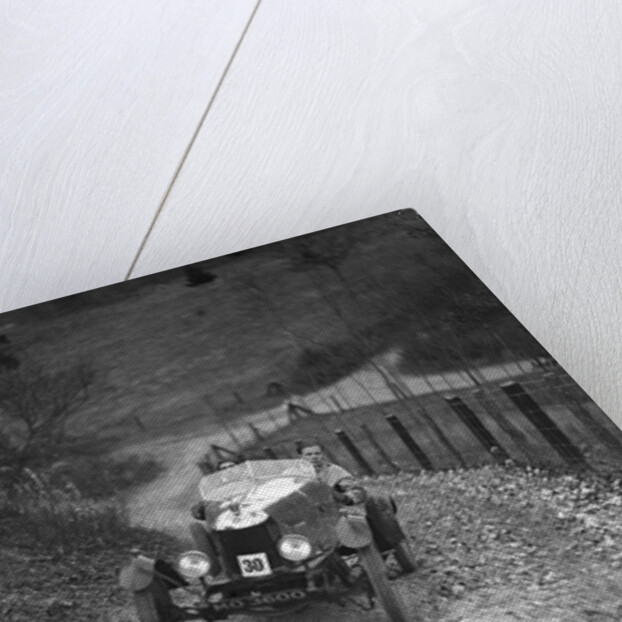 Morris Bullnose with sports special body competing in the Inter-Varsity Trial, November 1931 by Bill Brunell