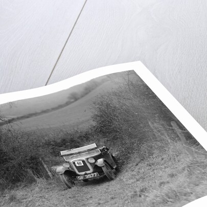 Austin Chummy of J Dyson-Taylor competing in the Inter-Varsity Trial, November 1931 by Bill Brunell