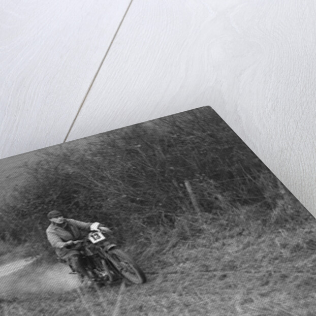 New Hudson of SA Bailey competing in the Inter-Varsity Trial, November 1931 by Bill Brunell