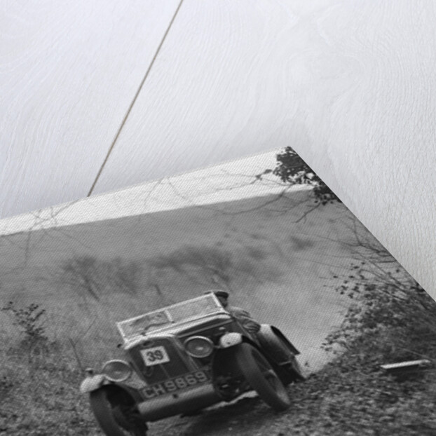 Wolseley Hornet of JM Suggs competing in the Inter-Varsity Trial, November 1931 by Bill Brunell
