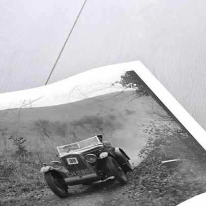 Wolseley Hornet of JM Suggs competing in the Inter-Varsity Trial, November 1931 by Bill Brunell