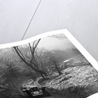 MG PB taking part in a motoring trial, late 1930s by Bill Brunell