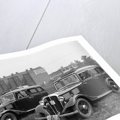 Standard Nine and Standard Twelve at the Standard Car Owners Club Gymkhana, 8 May 1938 by Bill Brunell