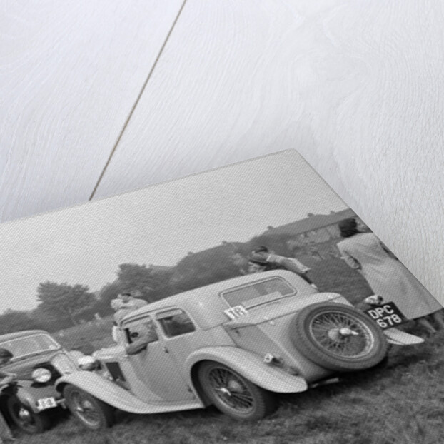 Standard SS II and Standard Flying Twelve at the Standard Car Owners Club Gymkhana, 8 May 1938 by Bill Brunell