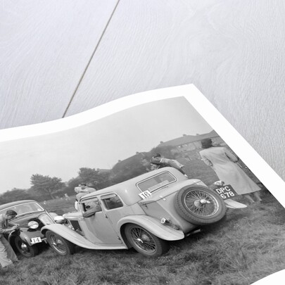 Standard SS II and Standard Flying Twelve at the Standard Car Owners Club Gymkhana, 8 May 1938 by Bill Brunell