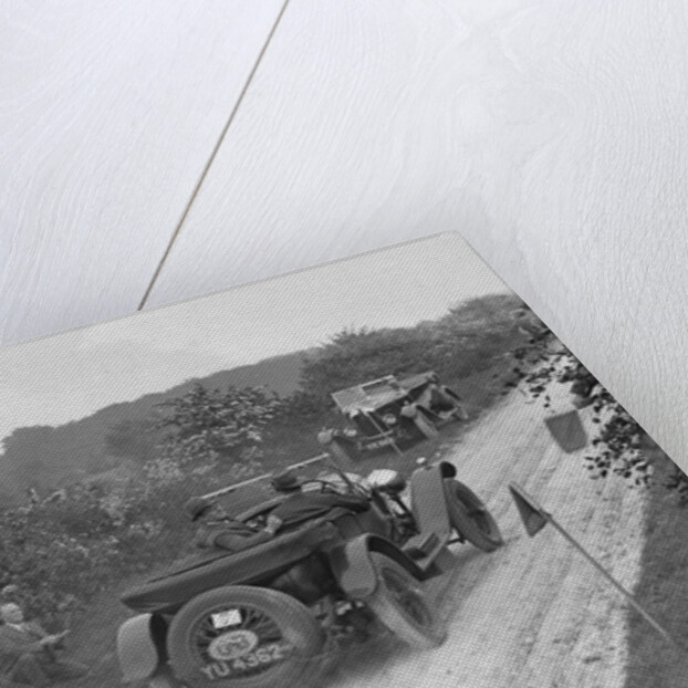 Bentley of SB Harris taking part in the North West London Motor Club Trial, 1 June 1929 by Bill Brunell