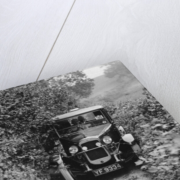 Austin 12/4 Windsor saloon taking part in the North West London Motor Club Trial, 1 June 1929 by Bill Brunell