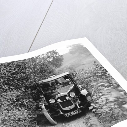Austin 12/4 Windsor saloon taking part in the North West London Motor Club Trial, 1 June 1929 by Bill Brunell