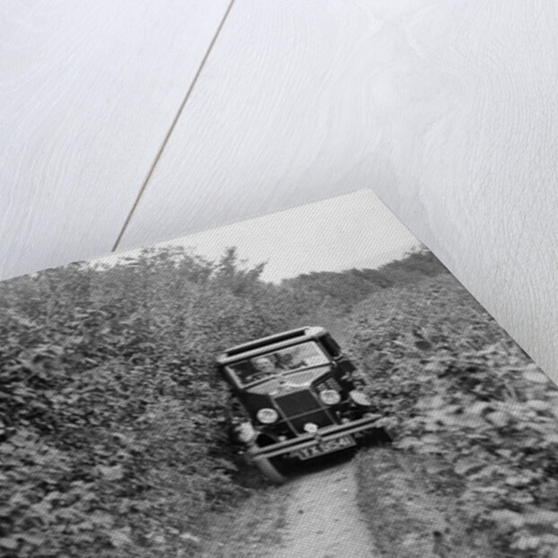 Standard Big Nine of GW Olive taking part in the North West London Motor Club Trial, 1 June 1929 by Bill Brunell