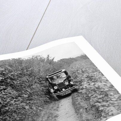 Standard Big Nine of GW Olive taking part in the North West London Motor Club Trial, 1 June 1929 by Bill Brunell