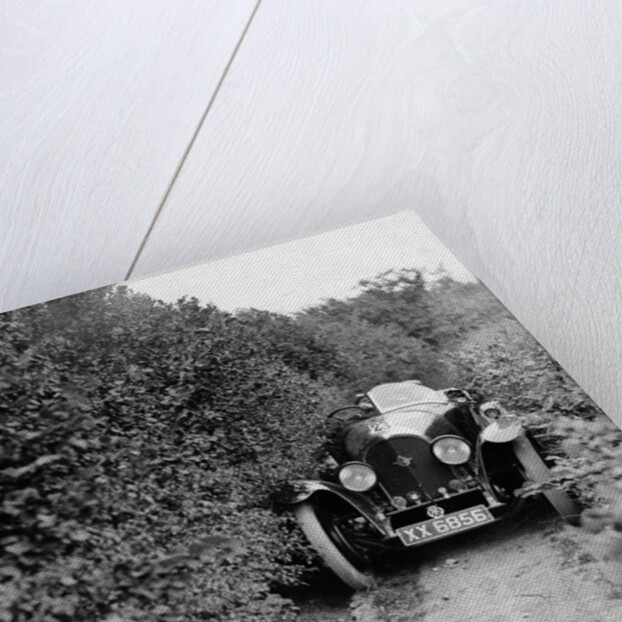 1925 Bentley of Miss MH Ogilvie taking part in the North West London Motor Club Trial, 1 June 1929 by Bill Brunell