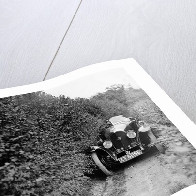 1925 Bentley of Miss MH Ogilvie taking part in the North West London Motor Club Trial, 1 June 1929 by Bill Brunell