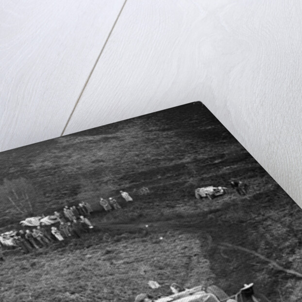 1938 Allard Tailwagger taking part in a motoring trial, late 1930s by Bill Brunell