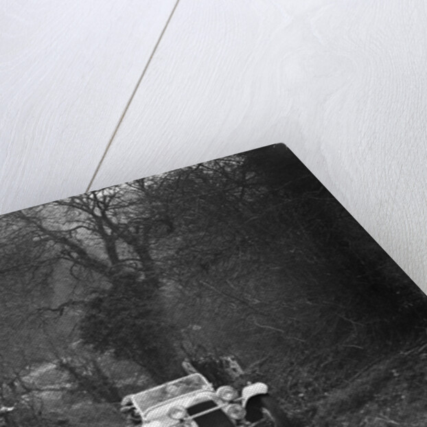 1938 HRG Standard Meadows-engined 2-seater of MH Lawson taking part in the Petersfield Trial, 1938 by Bill Brunell