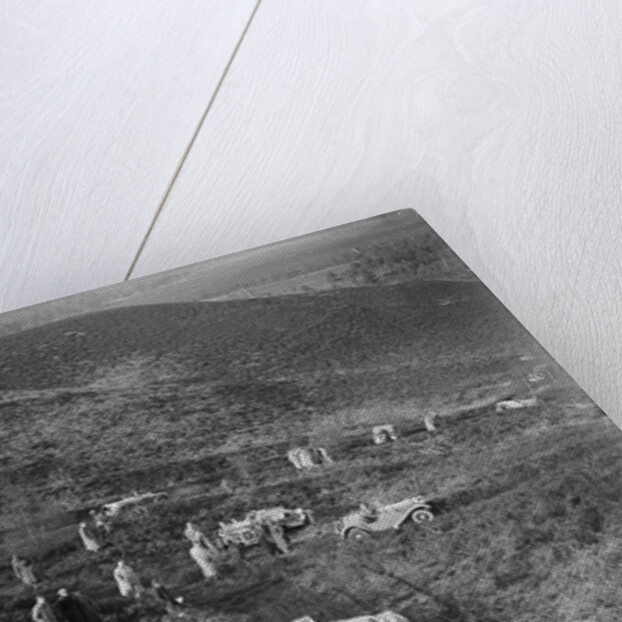 1938 Frazer-Nash BMW 328 taking part in a motoring trial, late 1930s by Bill Brunell