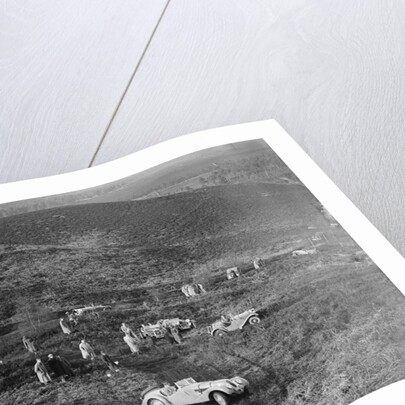 1938 Frazer-Nash BMW 328 taking part in a motoring trial, late 1930s by Bill Brunell