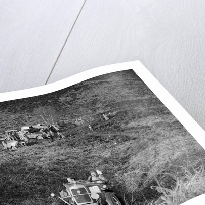 1089 cc Riley taking part in a motoring trial, late 1930s by Bill Brunell