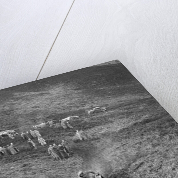 1933 Wolseley Hornet 2-seater sports taking part in a motoring trial, late 1930s by Bill Brunell